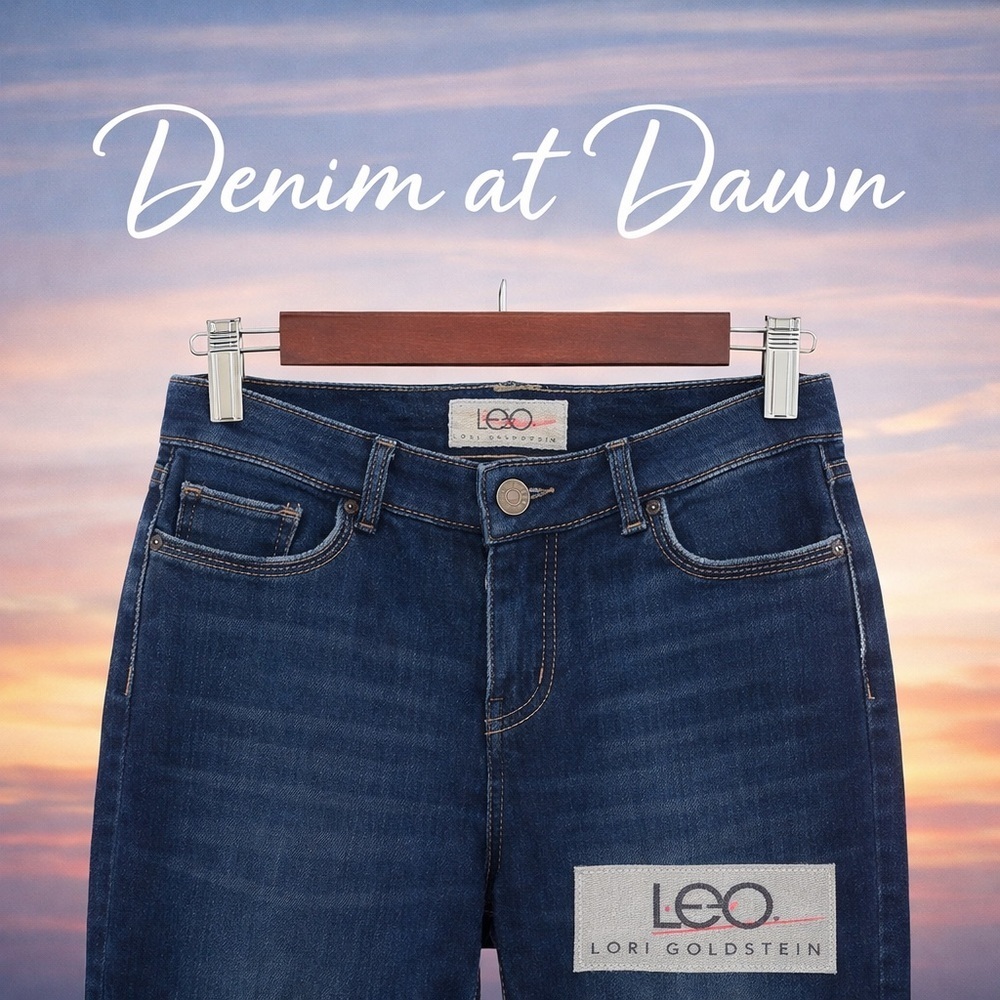 Lee L.E.O. Boyfriend Jeans Women’s Size 2 | Dark Wash Stretch Denim